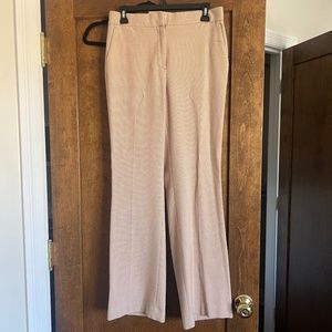 Ann Taylor size 4 pants light brown and white curvy fit